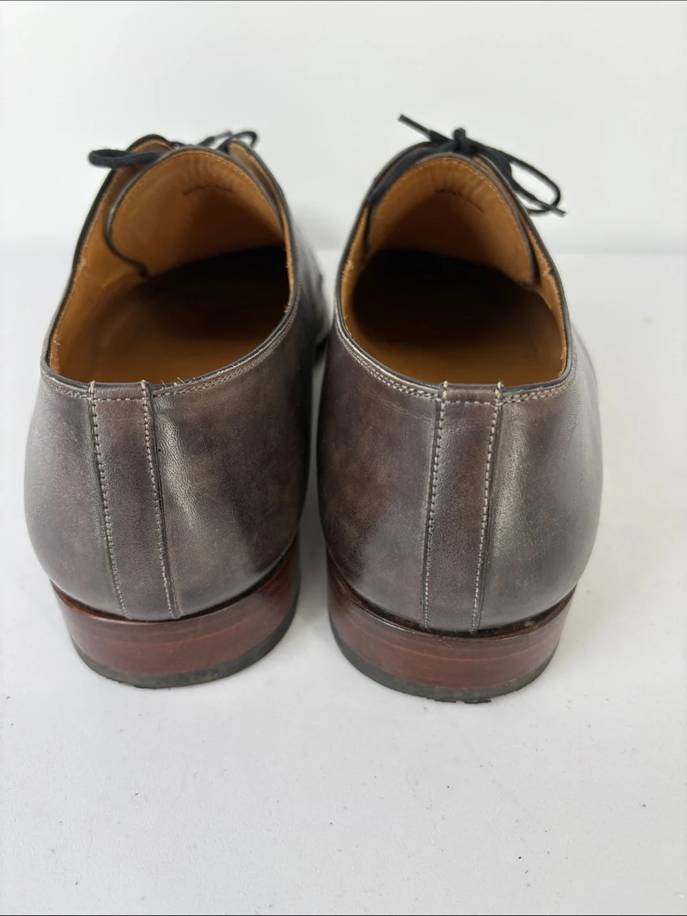 🦏 Magnanni Leather grey Derby Oxfords
